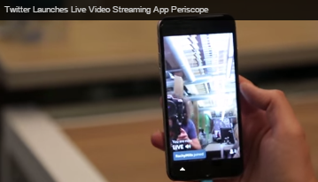 WebDevelop.com Explores Periscope, a New App